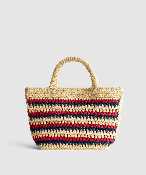 Bohemian Woven Beige Mini Tote Bag Good Stylists