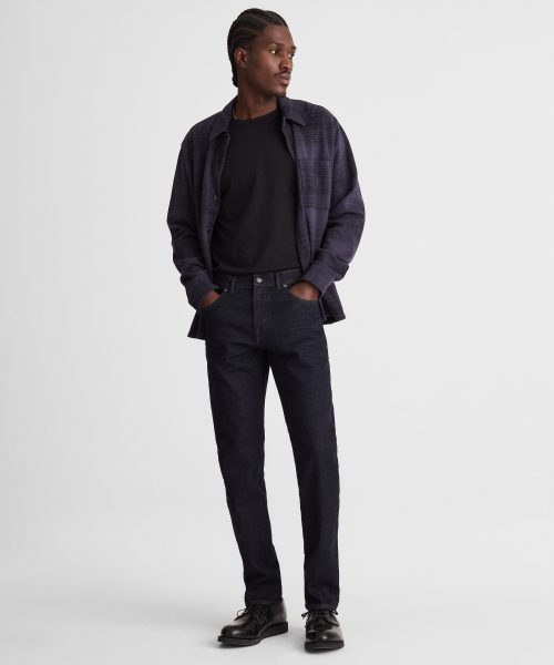 Men's Black Relaxed Fit Jeans Comfortable Casual Denim Pants Good Stylists Collection