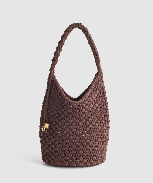 Good Stylists Brown Rope Tote Premium Handbag