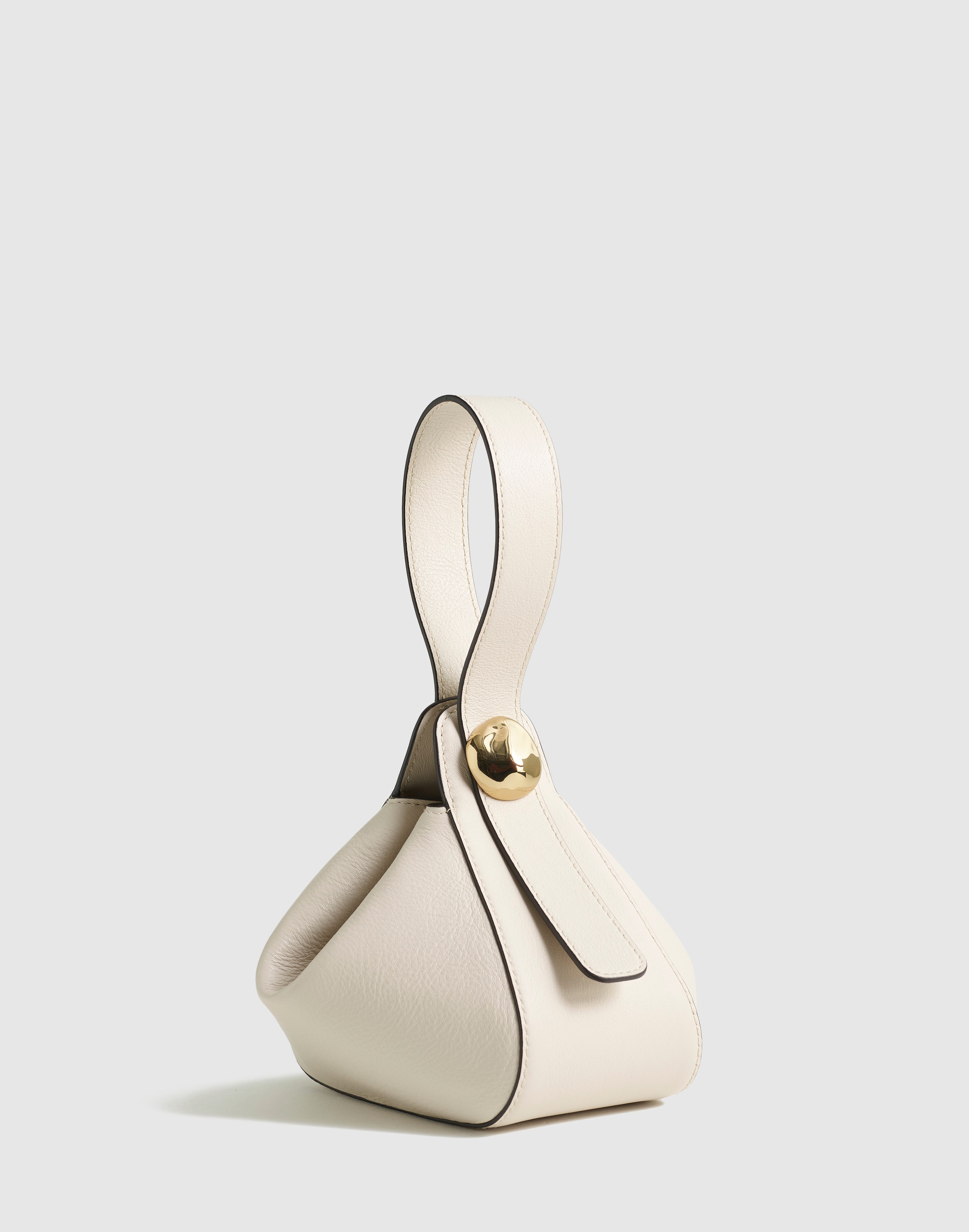 Sleek Sculpted White Evening Bag Luxury Prom Wristlet Clutch Good Stylists